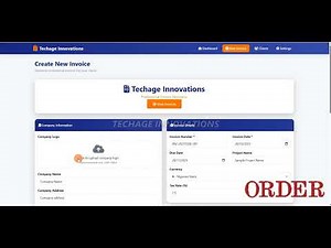 Invoice Generator System Software - Create Professional Invoices in Minutes!