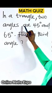 Interview Math Test #maths #viralmaths #mathreels #mathstudents #onlinemaths #learnmath #algebra #InterviewPrep | Online Maths Expo