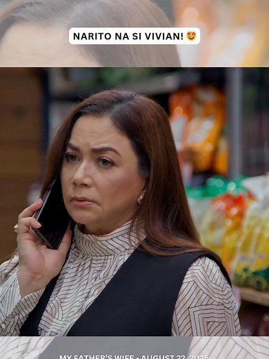 Ms. Dina Bonnevie bilang Vivian sa My Father's Wife