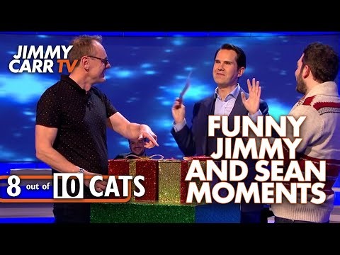 Funny Jimmy Carr and Sean Lock Moments | 8 Out of 10 Cats | Jimmy Carr TV
