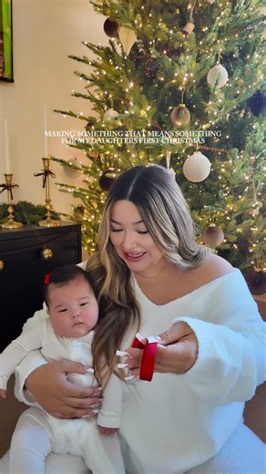 Britney Del Sol on Instagram: "making memories for my baby girl’s first christmas through @shutterfly has me so emotional!!! 🥹 if you want to make your own, I have them 🔗 in my bio (and you can use my code BRITNEY40 for 40% off $40 + free shipping on all products at checkout during 11/28/25-12/31/2025) 🧡 brb while I go make 100 more ornaments with tears in my eyes #ShutterflyPartner"