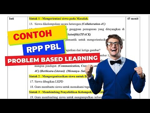 Contoh RPP MODEL PBL PROBLEM BASED LEARNING
