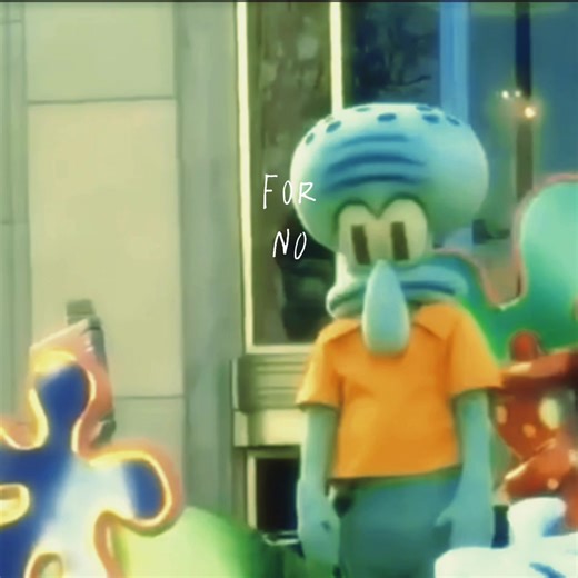 Squidward's Dab Adventure in Disney Style