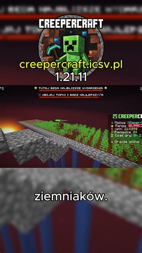 Niepozorna farma na creepercraft.icsv.pl #minecraft