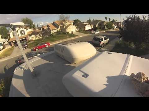 New RV mach 15 air conditioner install