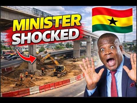 What Ghana’s Roads Minister Discovered at Tetteh Quashie Will Shock You