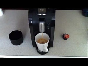 Aldi expressi - making coffee