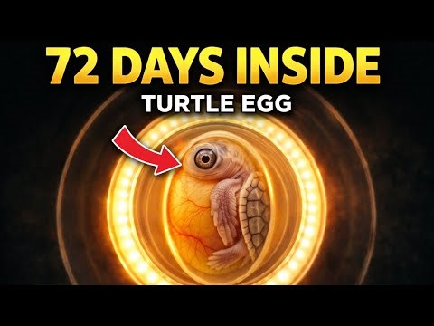72 Days Inside a Turtle Egg – Embryo Development Time-Lapse 🐢