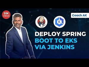 Setup EKS Cluster using eksctl and Deploy Springboot Microservices into EKS using Jenkins Pipeline