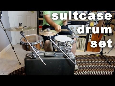 Suitcase Drum Set Build