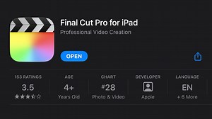 Apple brings new keyboard shortcuts to Final Cut Pro for iPad