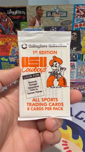 Oklahoma State Cowboys Collegiate Collection 1st Edition Cards