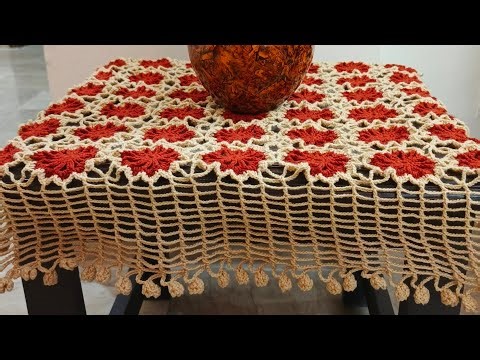 Crochet Pom Pom Border Design | How to Crochet a Lace pattern | Perfect Finishing Edge step by step