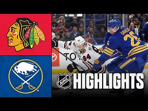 NHL Highlights | Blackhawks vs. Sabres | November 21, 2025