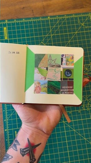 How to Make Collage Art with Paper (Easy Way) 024/365 #paperart #papercollage