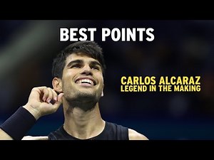 Carlos Alcaraz's Best Points at the US Open