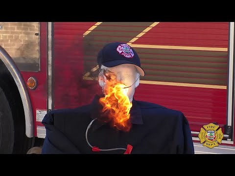 The Dangers of Smoking with Oxygen Stevens Point Burn Demo