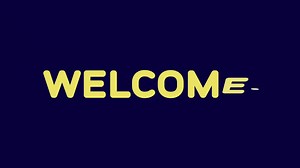 Download Welcome text animation free video for Social Media for free