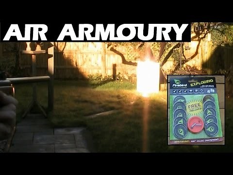 Firebird Exploding Airgun Targets Review | Air Armoury