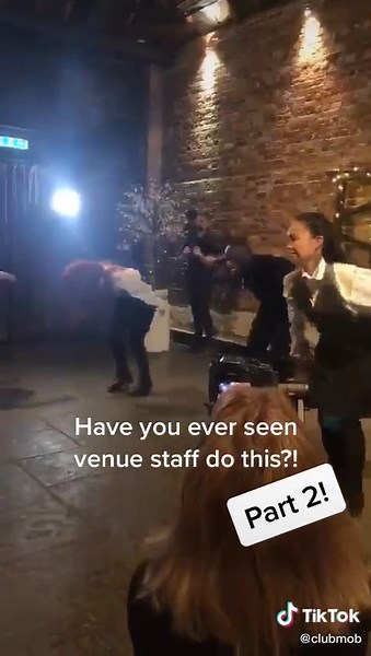 Venue Staff Flash Mob!