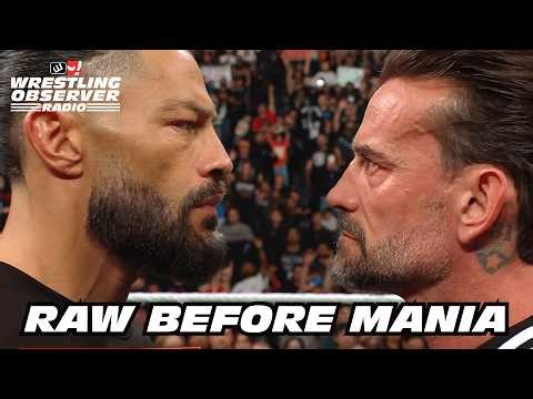 The last Raw before WWE WrestleMania 42 | WrestlingObserver