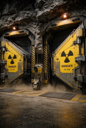 The Secret City Inside a Mountain 🇺🇸☢️ (Part 1) #stratos #shorts