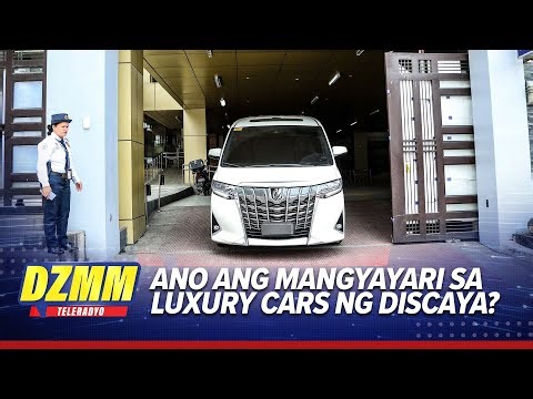 14 na luxury cars ng Discaya, nasa BOC na | DZMM Teleradyo