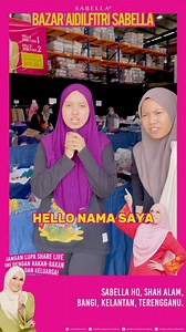 SABELLA HQ,Batu Caves Hari sabtu dah muncul, jom jom shopping! 😘😘 Baju kurung serendah RM30 jeeee 😱🥰 15/3 - 7/4 SABELLA HQ, BATU CAVES 10 pagi - 10 malam https://goo.gl/maps/d8nRPrmpureFnSD7A | Sabella