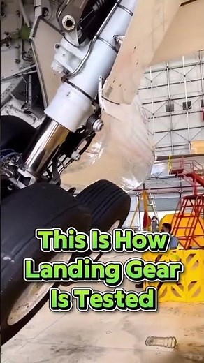 Aircraft Landing Gear Deployment Test – Engineering in Action