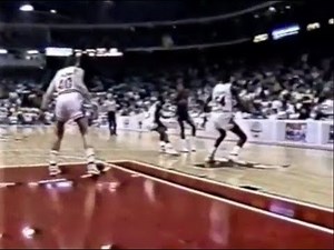 Dennis Rodman Throws Down a Reverse Alley-Oop (1988)