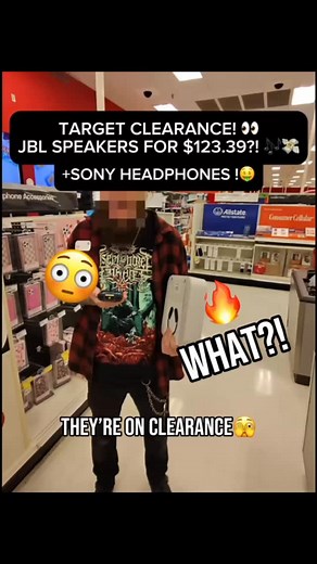 TARGET CLEARANCE!🔥 JBL SPEAKERS FOR $123.39?!😱 SONY HEADPHONES😳 1) First you need to locate which items are on clearance (comment clearance for the software) 2) Go into your store and find the item 3) Take it to checkout 4) Secure it for an INSANE price #resell #reselling #clearance #target | Airoraclips Reel