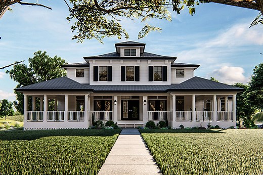 Southern Plan - 3,265 Square Feet, 4 Bedrooms, 4 Bathrooms | Floor Plan #963-00372 | America's Best House Plans