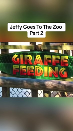 Jeffy Goes To The Zoo Part 2 - Hilarious Giraffe Feeding Fun