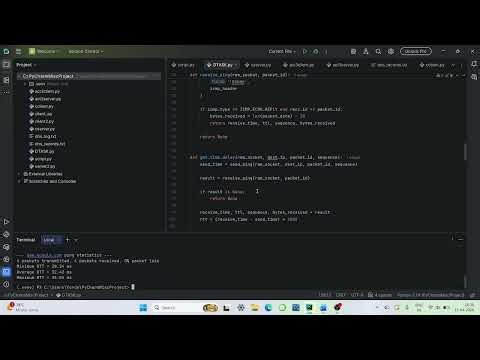 SIT202 - TASK 8.2H OWN PING APPLICATION USING PYTHON