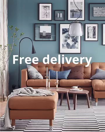 Refresh your space with the IKEA items you love. IKEA Family members get free delivery on orders over $299, now through Feb 3. https://bit.ly/3TZ446l | IKEA