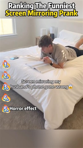 Ranking The FunniestScreen Mirroring Prank#Screen#Mirroring#Prank