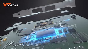 Vogzone 10Gb PCI-E NIC Network Card for Intel X550-T2,2.5GbE/5GbE/10GbE Copper Dual RJ45 Ports,with Intel ELX550AT2 Chip,10GbE PCI Express 3.0 X4 Ethernet Adapter Support Windows/Linux/VMware