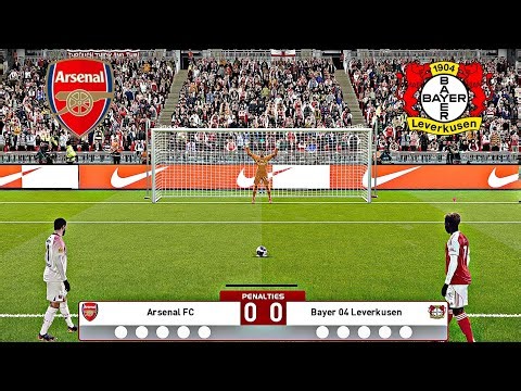 ARSENAL VS BAYER LEVERKUSEN FULL PENALTY SHOOTOUT | ARS VS B04 HIGHLIGHTS