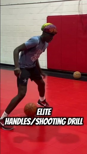 This Drill Builds ELITE Handles & Shooting 🔥🏀 #dribbling #dribblingdrills #basketballdrills #fyp