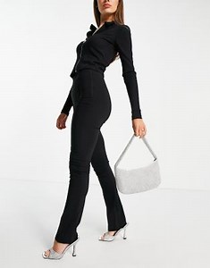 ASOS DESIGN skinny zip side pants | ASOS