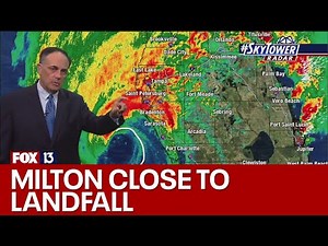 Hurricane Milton getting closer to landfall