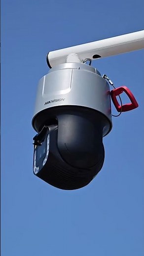 Hikvision Laser PTZ Camera: Seeing 8KM Away is Unreal! 🔭💥 #reel #ptz
