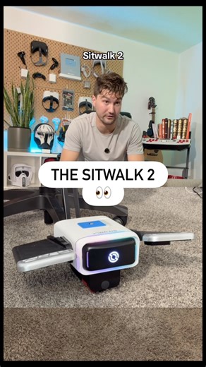 Garett on Instagram: "Control games with your Feet? 👀 #gaming #tech #vr #kickstarter #ad"