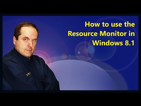 How to use the Resource Monitor in Windows 8.1