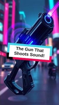 The Gun That Shoots Sound!
