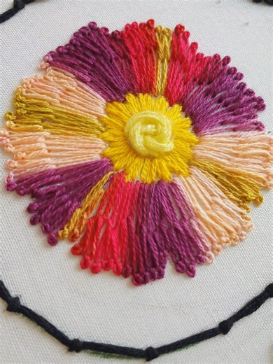 Hand-Embroidered Flowers: Timeless Crafting Today