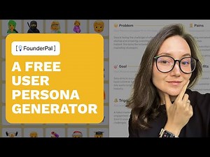 How to Create a User Persona: a Free User Persona Generator by FounderPal.ai