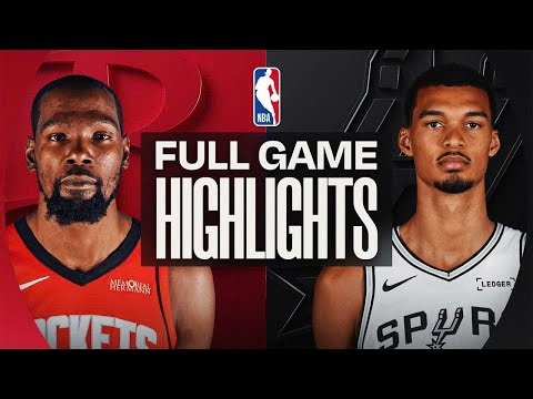 Houston Rockets vs San Antonio Spurs Full Game Highlights Jan 20 , 2026 | NBA Seasson