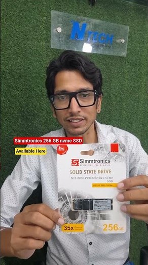 Simmtronics 256 GB nvme SSD
