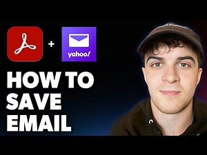 How to Save Email as PDF in Yahoo Mail [2025 Full Guide]